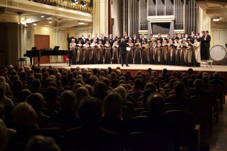 Концерт хора Минина в Вильнюсе © 2014   Владимир Царалунга-Морар