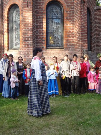 Открытие летней творческой школы в Паланге 2014