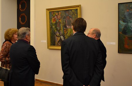 В Вильнюсской ратуше открылась выставка работ художников Литвы «Беспокойное путешествие»