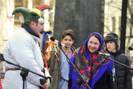 Ансамбль "Аринушка" на Вильнюсской городской масленице